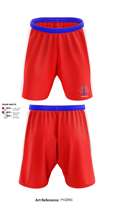 Athletic Shorts With Pockets, Des Lacs-Burlington High School Baseball, Baseball, Teamtime, Team time, sublimation, custom sports apparel, team uniforms, spirit wear, spiritwear, sports uniforms, custom shirts, team store, custom team store, fundraiser sports, apparel fundraiser
