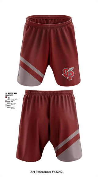 Athletic Shorts With Pockets, Orangeburg Preparatory School, Spirit Store, Teamtime, Team time, sublimation, custom sports apparel, team uniforms, spirit wear, spiritwear, sports uniforms, custom shirts, team store, custom team store, fundraiser sports, apparel fundraiser