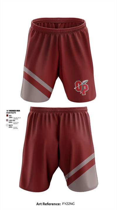 Orangeburg Preparatory School 80608254 Athletic Shorts With Pockets - 1