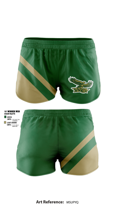 Woodward-Granger Middle School 4966200 Women's Shorts - 1
