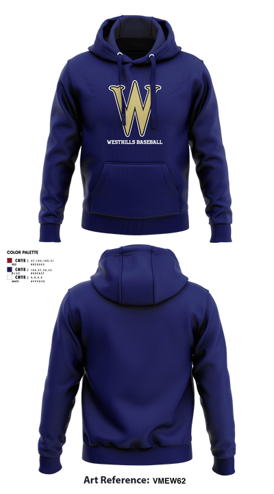 Westhills Baseball 31077109 Hoodie - 3