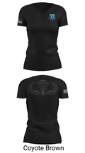 822 Base Defense Squadron 74929980 Women's Short Sleeve V-neck Shirt - 19