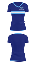 Vista Peak Prep Cheer 57754255 Women's Short Sleeve V-neck Shirt - 15
