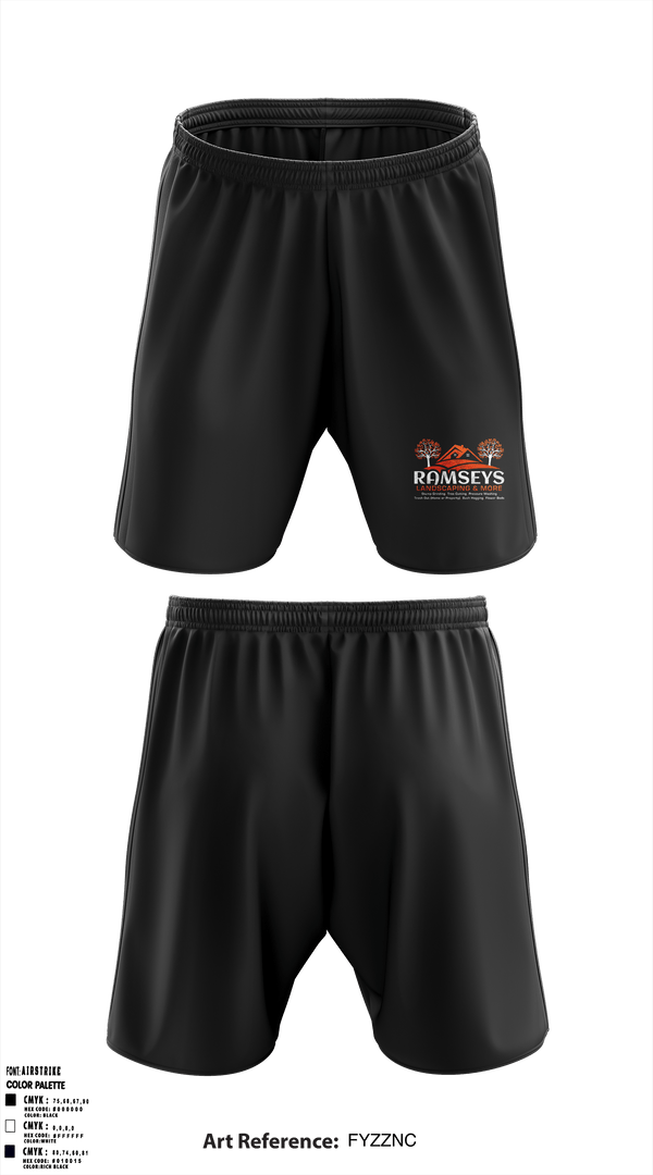 Athletic Shorts With Pockets, Ramsey’s landscaping & moreRamsey’s landscaping & more, , Teamtime, Team time, sublimation, custom sports apparel, team uniforms, spirit wear, spiritwear, sports uniforms, custom shirts, team store, custom team store, fundraiser sports, apparel fundraiser