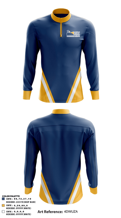 New Vista Montessori School 22541531 Quarter Zip Jacket - 1