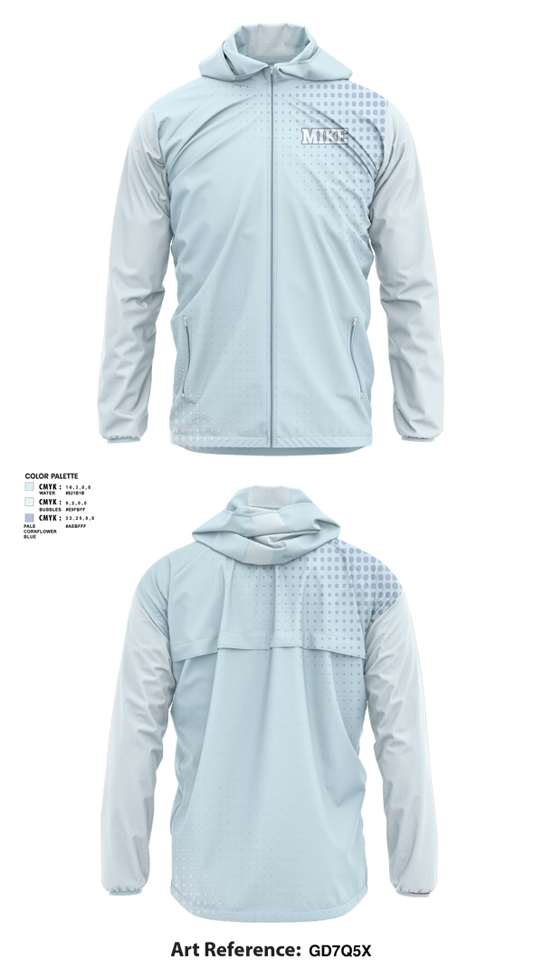 Windbreaker, Mike, Football, Teamtime, Team time, sublimation, custom sports apparel, team uniforms, spirit wear, spiritwear, sports uniforms, custom shirts, team store, custom team store, fundraiser sports, apparel fundraiser