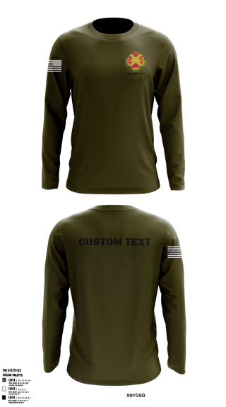 Long Sleeve Performance Shirt, , Army, Teamtime, Team time, sublimation, custom sports apparel, team uniforms, spirit wear, spiritwear, sports uniforms, custom shirts, team store, custom team store, fundraiser sports, apparel fundraiser
