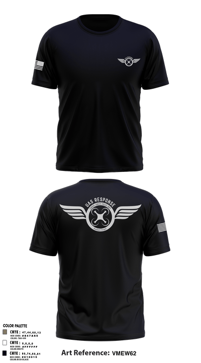 CCPD UAS Response Unit 5071310 Short Sleeve Performance Shirt - 3
