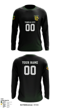 Temple City High School Volleyball 8349328 Long Sleeve Performance Shirt - 3