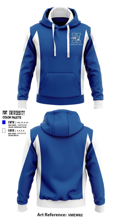 Heritage High School Cheer 7040374 Hoodie - 1