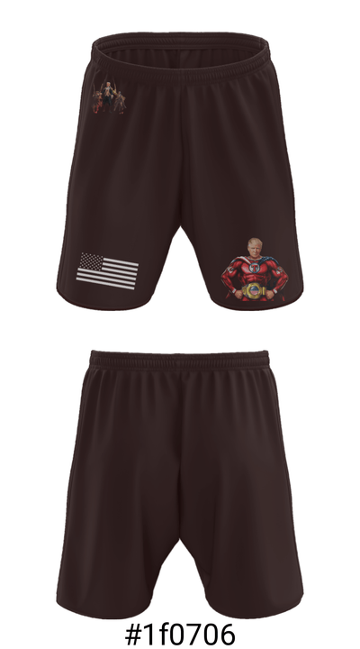6th BEB Elk Forward  Support Company 17164006 Athletic Shorts With Pockets - 25