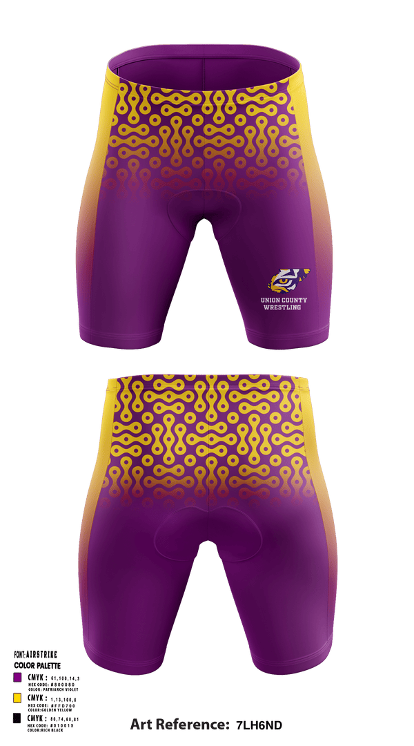 Men's Compression Shorts, Union County High School Wrestling, Wrestling, Teamtime, Team time, sublimation, custom sports apparel, team uniforms, spirit wear, spiritwear, sports uniforms, custom shirts, team store, custom team store, fundraiser sports, apparel fundraiser