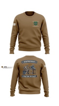 Military Intelligence Detachment 1st Battalion 10th Special Forces Group (Airborne) 57770757 Crew Neck Sweatshirt - 2