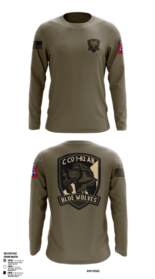 Long Sleeve Performance Shirt, , Army, Teamtime, Team time, sublimation, custom sports apparel, team uniforms, spirit wear, spiritwear, sports uniforms, custom shirts, team store, custom team store, fundraiser sports, apparel fundraiser