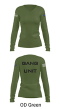 GANG UNIT 94383825 Women's Long Sleeve V-neck Shirt - 40