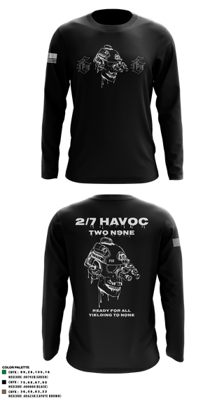 Long Sleeve Performance Shirt, , Marines, Teamtime, Team time, sublimation, custom sports apparel, team uniforms, spirit wear, spiritwear, sports uniforms, custom shirts, team store, custom team store, fundraiser sports, apparel fundraiser