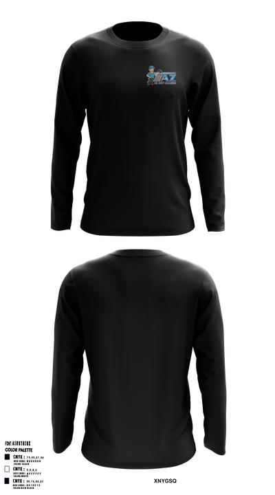 AZ AIR DUCT CLEANING 97968223 Long Sleeve Performance Shirt - 1