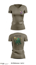 Krakens 72213128 Women's Short Sleeve V-neck Shirt - 4