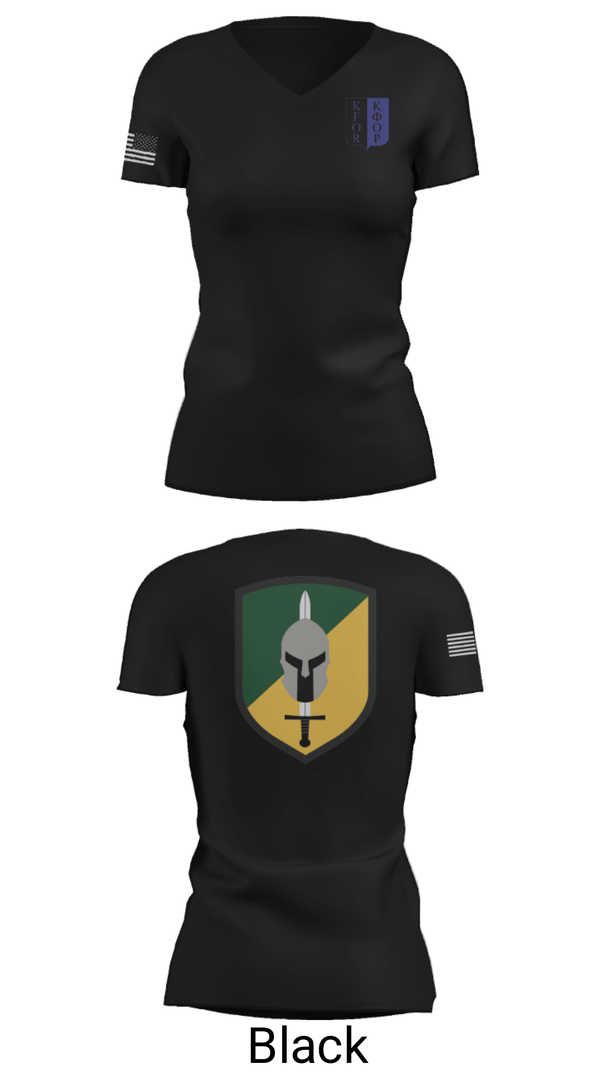 Women's Short Sleeve Vneck Shirt, , Army, Teamtime, Team time, sublimation, custom sports apparel, team uniforms, spirit wear, spiritwear, sports uniforms, custom shirts, team store, custom team store, fundraiser sports, apparel fundraiser