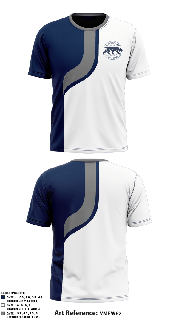 Short Sleeve Performance Shirt, Surprise Lake Middle School Wrestling, Wrestling, Teamtime, Team time, sublimation, custom sports apparel, team uniforms, spirit wear, spiritwear, sports uniforms, custom shirts, team store, custom team store, fundraiser sports, apparel fundraiser