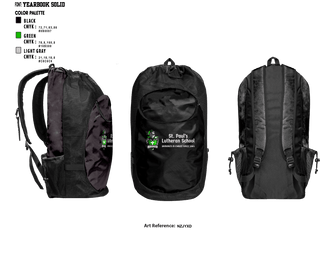 Gear Bag, St Pauls Evangelical Lutheran School, Spirit Store, Teamtime, Team time, sublimation, custom sports apparel, team uniforms, spirit wear, spiritwear, sports uniforms, custom shirts, team store, custom team store, fundraiser sports, apparel fundraiser