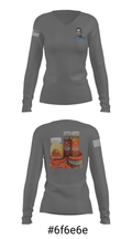 ALPHA BATTERY 2-116 FAR 52826459 Women's Long Sleeve V-neck Shirt - 37