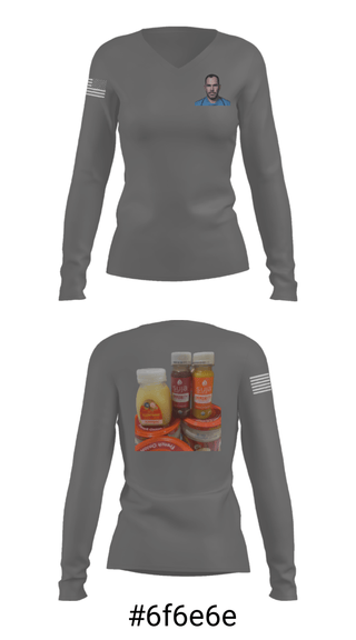 Women's Long Sleeve Vneck Shirt, , Army, Teamtime, Team time, sublimation, custom sports apparel, team uniforms, spirit wear, spiritwear, sports uniforms, custom shirts, team store, custom team store, fundraiser sports, apparel fundraiser