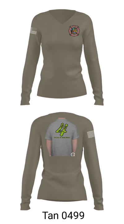 Engine 4 37157060 Women's Long Sleeve V-neck Shirt - 41
