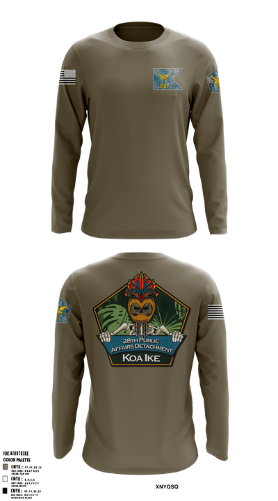 CJTF-OIR PAO 51689522 Long Sleeve Performance Shirt - 2