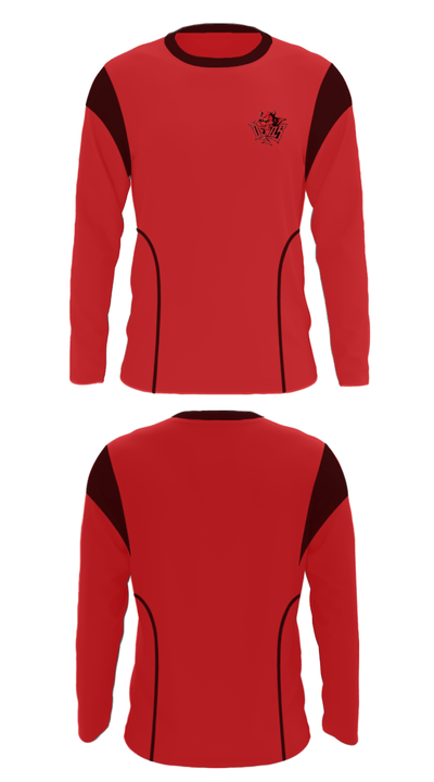 Oak Hill High School Basketball 53049727 Long Sleeve Performance Shirt - 24