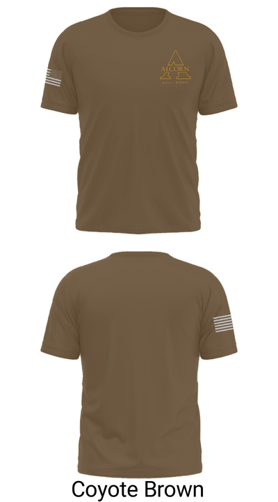 Alcorn State University ROTC 4476508 Short Sleeve Performance Shirt - 32
