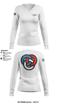 The K2 Way 40889652 Women's Long Sleeve V-neck Shirt - 2