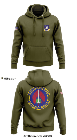 Hoodie, 315 SFS CHS, Air Force, Teamtime, Team time, sublimation, custom sports apparel, team uniforms, spirit wear, spiritwear, sports uniforms, custom shirts, team store, custom team store, fundraiser sports, apparel fundraiser