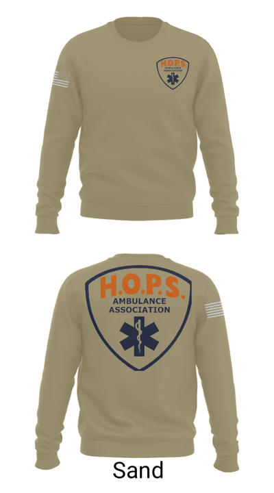 HOPS EMS 88989109 Crew Neck Sweatshirt - 12
