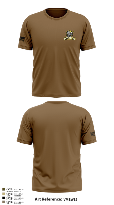 Dallas Defenders 76170912 Short Sleeve Performance Shirt - 3