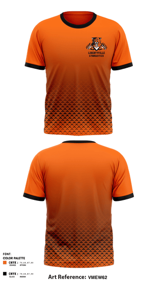 Short Sleeve Performance Shirt, Libertyville High School Gymnastics, Spirit Store, Teamtime, Team time, sublimation, custom sports apparel, team uniforms, spirit wear, spiritwear, sports uniforms, custom shirts, team store, custom team store, fundraiser sports, apparel fundraiser