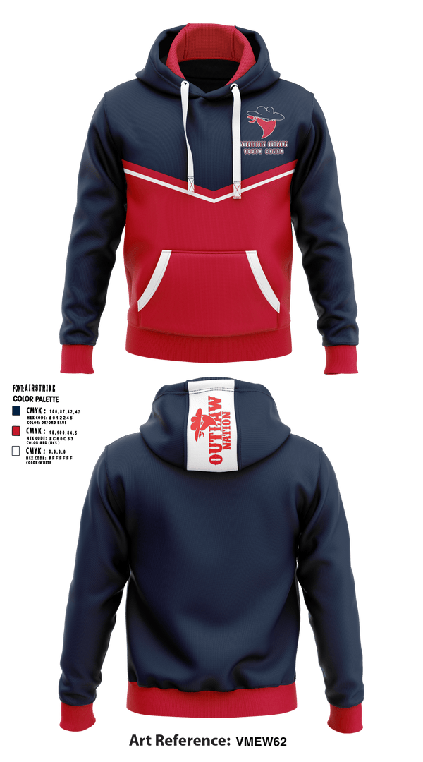 Hoodie, Saugerties Outlaws, Football, Teamtime, Team time, sublimation, custom sports apparel, team uniforms, spirit wear, spiritwear, sports uniforms, custom shirts, team store, custom team store, fundraiser sports, apparel fundraiser