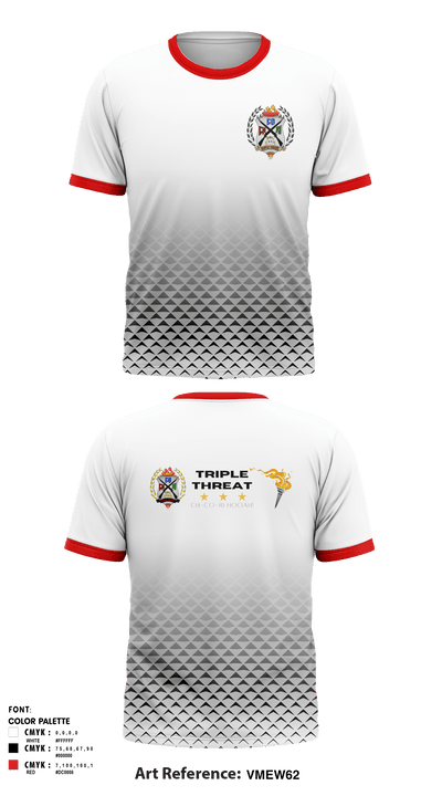 Triple Threat 63013438 Short Sleeve Performance Shirt - 1
