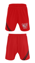 Los Banos Wildcats 9180507 Athletic Shorts With Pockets - 25