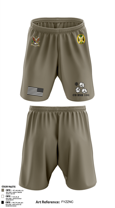 1-155th Dixie Thunder 83572891 Athletic Shorts With Pockets - 4