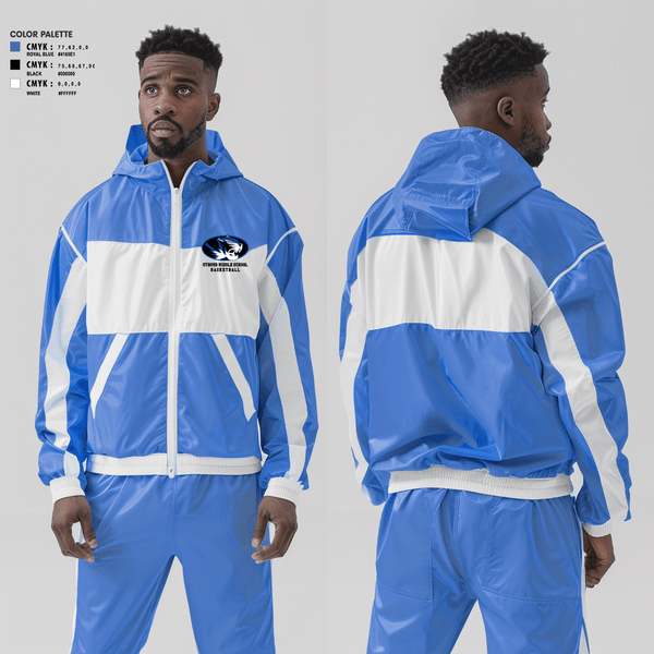 Windbreaker, Stroud Middle School, Women's Basketball, Teamtime, Team time, sublimation, custom sports apparel, team uniforms, spirit wear, spiritwear, sports uniforms, custom shirts, team store, custom team store, fundraiser sports, apparel fundraiser