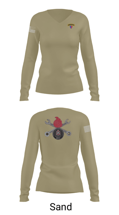 38 DHHB HSC 41282623 Women's Long Sleeve V-neck Shirt - 47