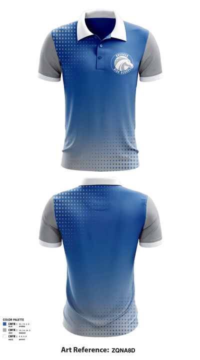 Andrada Polytechnic High School 34262371 Short Sleeve Performance Polo - 1