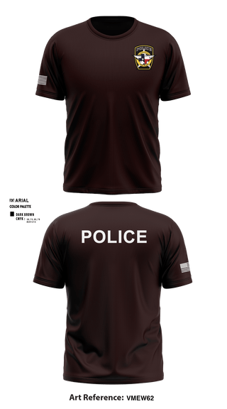 Short Sleeve Performance Shirt, , Police, Teamtime, Team time, sublimation, custom sports apparel, team uniforms, spirit wear, spiritwear, sports uniforms, custom shirts, team store, custom team store, fundraiser sports, apparel fundraiser