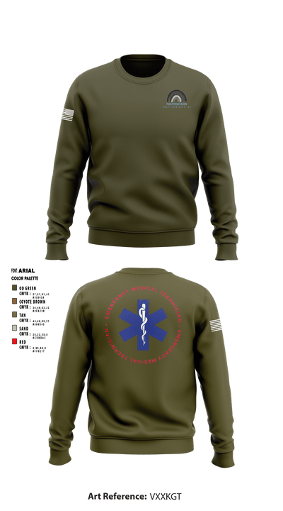 Postfontaine Medical 17094937 Crew Neck Sweatshirt - 5