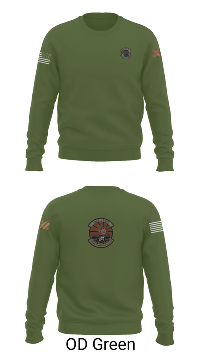 128th Air Control Squadron 4875965 Crew Neck Sweatshirt - 10