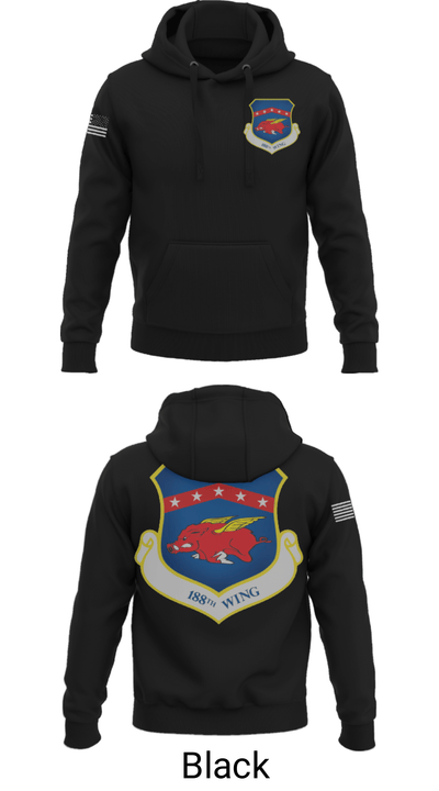 188th wing air national guard 12455702 Hoodie - 44