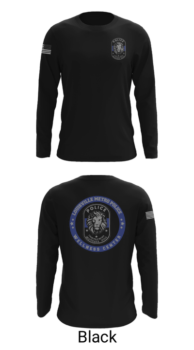 LMPD WELLNESS UNIT 57216807 Long Sleeve Performance Shirt - 19