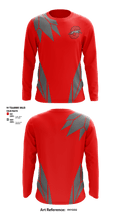 Shorewood High School Basketball 9514281 Long Sleeve Performance Shirt - 1