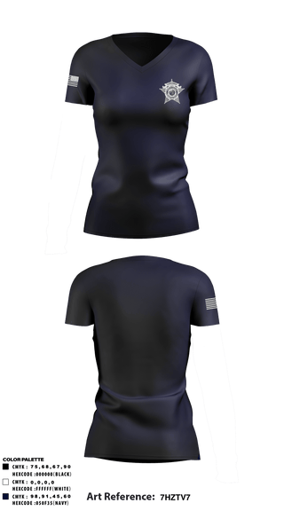 Women's Short Sleeve Vneck Shirt, , Fire Department, Teamtime, Team time, sublimation, custom sports apparel, team uniforms, spirit wear, spiritwear, sports uniforms, custom shirts, team store, custom team store, fundraiser sports, apparel fundraiser
